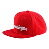TLD Snapback Cap Signature Red / White