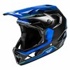 FLY Rayce Repeat Helm Black/Blue Front