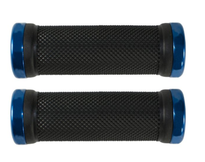 Position One Lock-on grips 95mm Black/blue