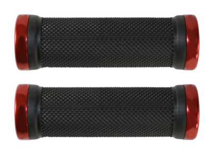 Position One Lock-on grips 95mm Black/Red