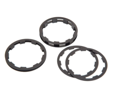  One Spacers pack Black BMX World