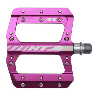HT AE12 SX Bmx Platform CNC pedal Purple BMX World