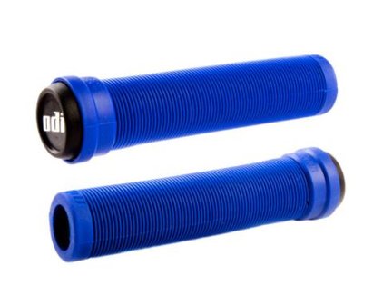 ODI Longneck Soft Grips Blue 135mm BMX World