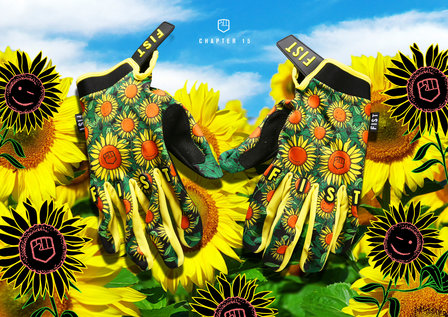 Fist Sun Flower Glove BMX World
