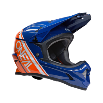 O&#039;Neal Sonus Solid Blue-Orange Helm BMX World