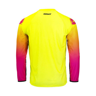 Kenny Track Focus Shirt Neon Yellow Pink 2022 BMX World