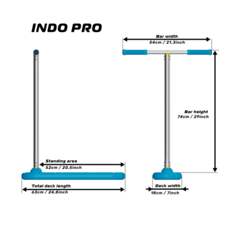 Indo PRO Trampoline Step 750mm  BMX World