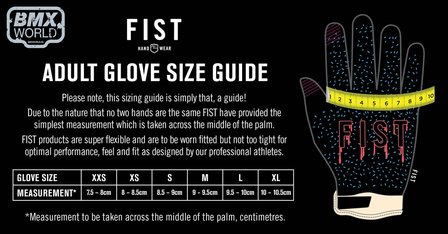 FIST 70&#039;s Swirl Glove BMX World
