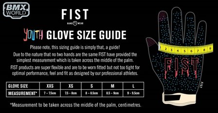 FIST BPM Glove BMX World
