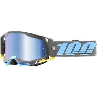 100% Racecraft 2 Trinidad Mirror Blue lens Crossbril BMX World