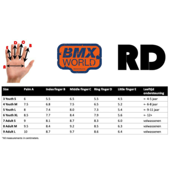 RD Basic Line handschoen Leopard BMX World