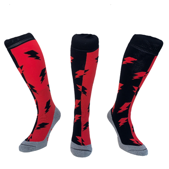 Hingly Socks Bliksem Rood/Zwart BMX World