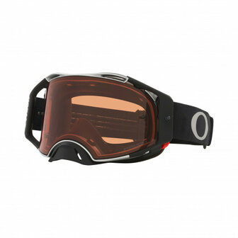 Oakley Airbrake MX Tuff Blocks Black Gunmetal - Prizm MX Bronze Lens BMX World