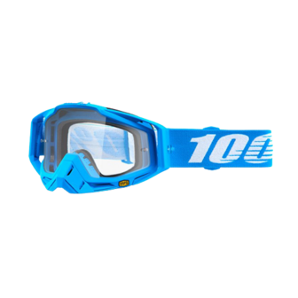100% Racecraft Monoblock Goggle clear lens BMX World