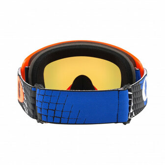 Oakley O Frame 2.0 Goggle Dissolve Orange  Blue - Fire Iridium lens BMX World