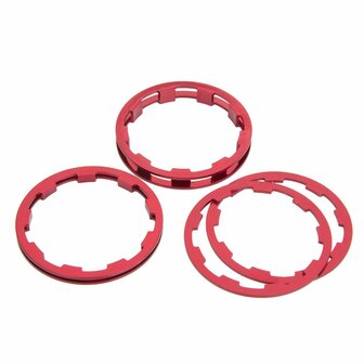 Box One Spacers pack Red BMX World