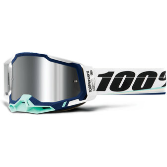 100% Racecraft 2 Arsham Crossbril - Mirror Silver Lens  BMX World
