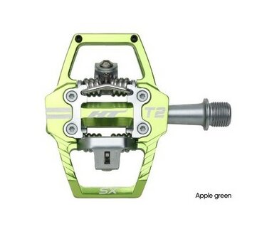 HT T2 SX BMX Pedal Apple Green