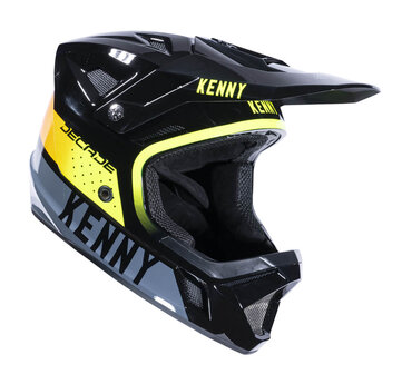 Kenny Decade Smash Neon Yellow Orange Helmet 2023 MIPS