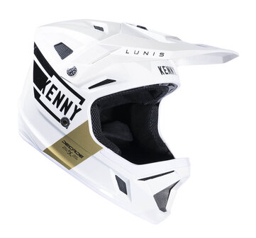 Kenny Decade Lunis White Gold Helmet 2023 MIPS