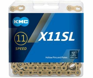 KMC X11SL Ti-N (Gold) chain 