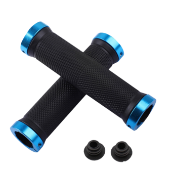 NXT LVL Diamond Lock-on Grips Black/Blue