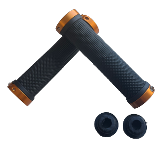 NXT LVL Diamond Lock-on Grips Black/Orange