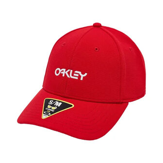 Oakley cap 6-panel Stretch Metallic Hat Red