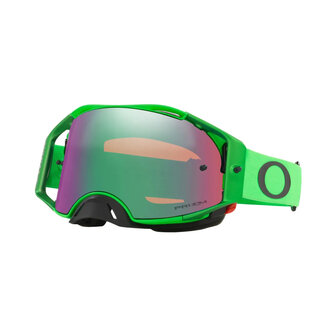 Oakley Airbrake Moto Green - Jade Prizm Iridium lens