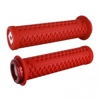 ODI Vans V2.1 Lock-On 135mm Red