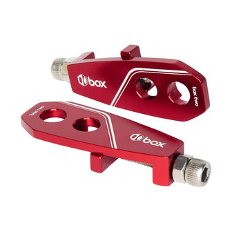 Box Two Chain Tensioner 10mm 2 Axle Hole Red