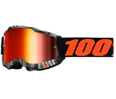 100% Accuri 2 Geospace Crossbril Mirror Red Lens