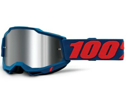 100% Accuri 2 Oddeon Crossbril Flash Silver Lens