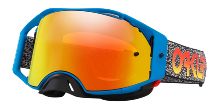 Oakley Airbrake MX  BLue Crackle - Prizm Torch lens