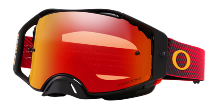 Oakley Airbrake MX  Red Flow - Prizm Torch lens