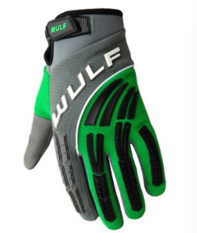 WulfSport Glove  Green/Gray
