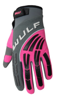 WulfSport Glove  Pink/Gray