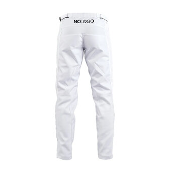 Pantalon compact Nologo blanc