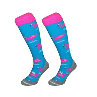 Hingly Socks Flamingo Blue