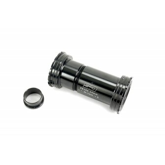 SD Bottom Bracket Threaded Lock BB386 conversion to 24mm spindle Black