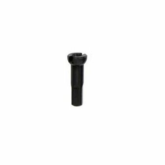 Universal brass spoke nipple 14g 14mm Black