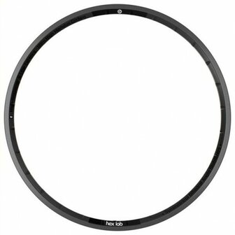 Box Hexlab Carbon Bmx Front Rim 20&quot;x 1 1/8 - 1 1/3, 28H