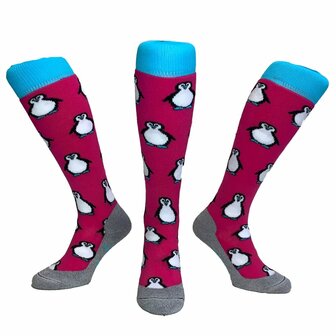 Hingly Socks Pinguin Fuchsia