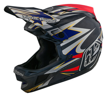 TLD D4 Carbon Helm Inferno Grey 2024