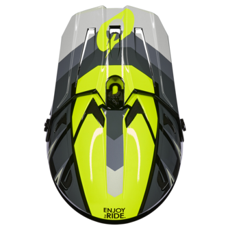 O&#039;Neal Sonus Split Black/Neon Yellow Helm V.23