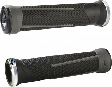 Odi AG-1 Lock-On Grips Black/Graphite/Silver Clamps