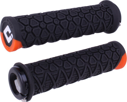 Odi Vanquish Lock-On Grips Black/ Black Clamps