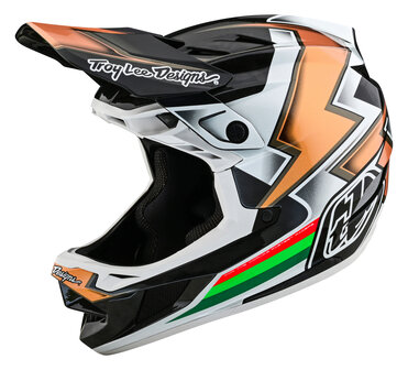 TLD D4 Carbon Helm Ever Black/Gold 2024