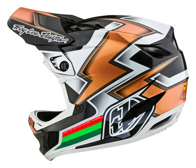 TLD D4 Carbon Helm Ever Black/Gold 2024