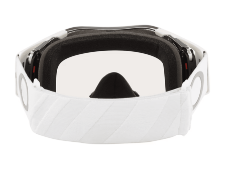 Oakley Airbrake MX  Tuff Blocks White  - Clear lens